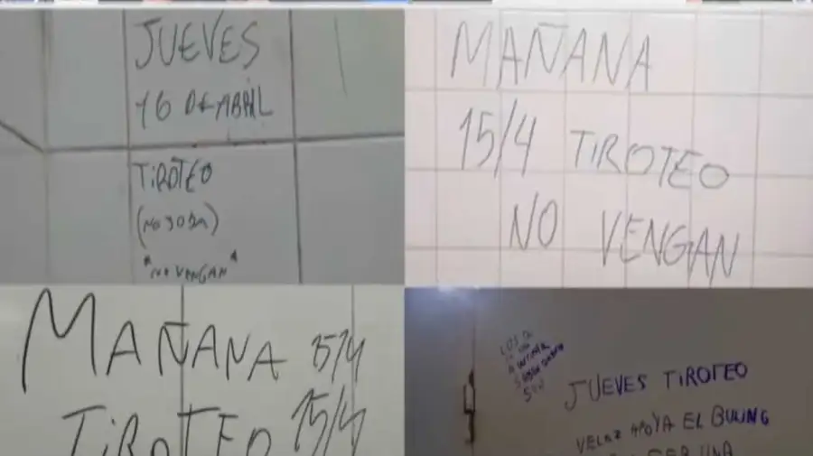 Amenazas de tiroteos en escuelas