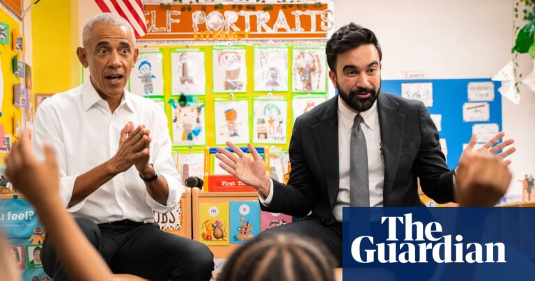 Obama y Mamdani comparten lectura y canto con niños de preludio en Nueva York