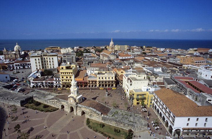 Centro histórico de Cartagena.