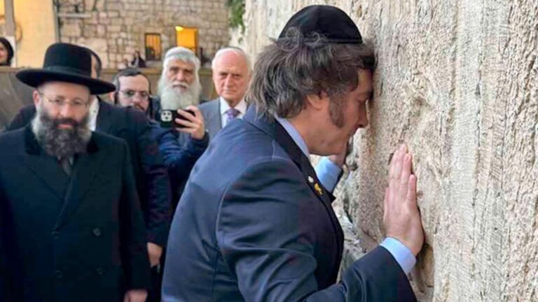 Milei afirma que el traslado de la embajada a Jerusalén es un hecho consumado