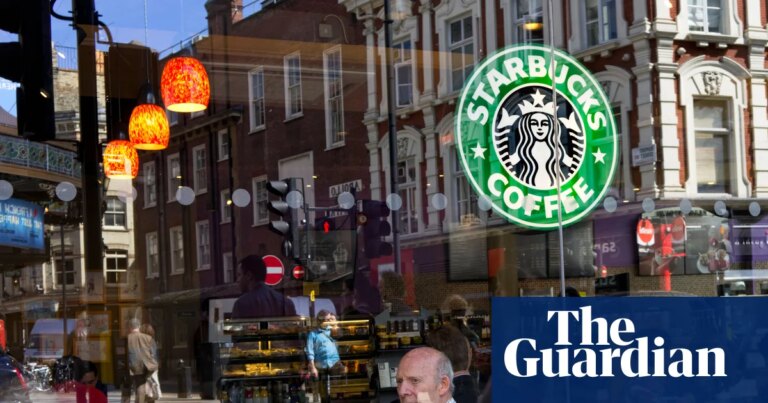 Starbucks recibe £13.7 millones en créditos fiscales a pesar del aumento en ventas