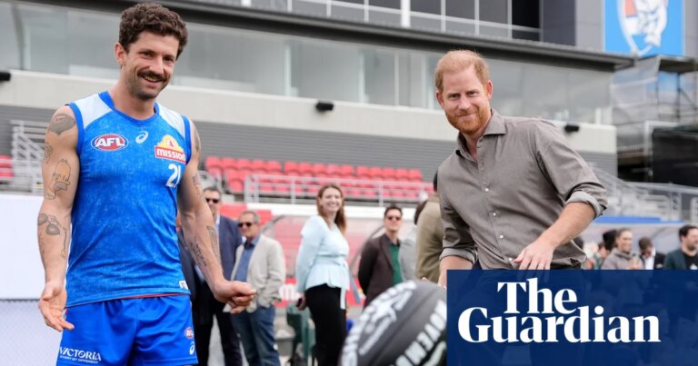 Príncipe Harry Une Fuerzas con Los Wiggles y Estrellas del Fútbol Australiano por la Salud Mental Masculina