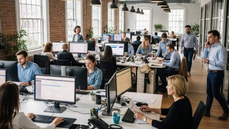 9 de cada 10 empleados se siente más cansado al trabajar en la oficina