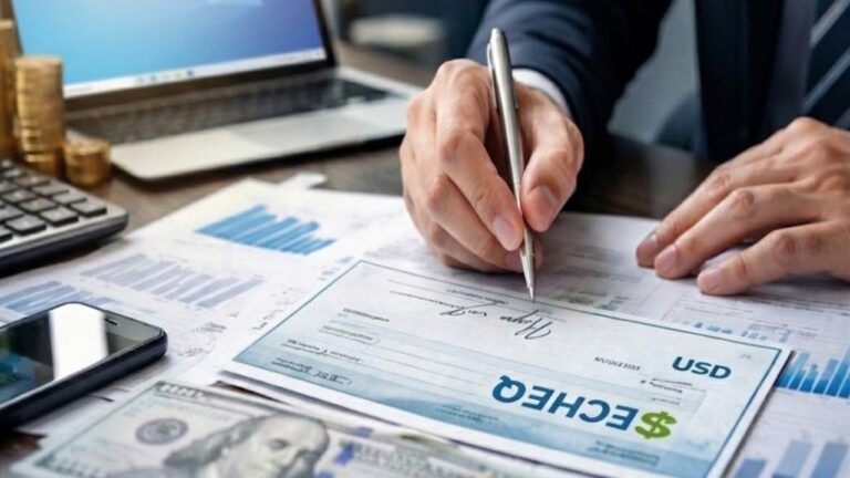 Fintech lanza eCheq respaldado en dólares en la Bolsa