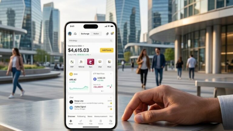 Binance presenta Binance Chat: envía criptomonedas y chatea todo en una sola app