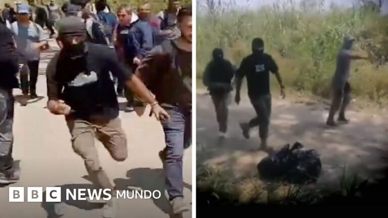 Brutalidad en la frontera: Migrantes enmascarados usados por la policía griega para expulsar a otros