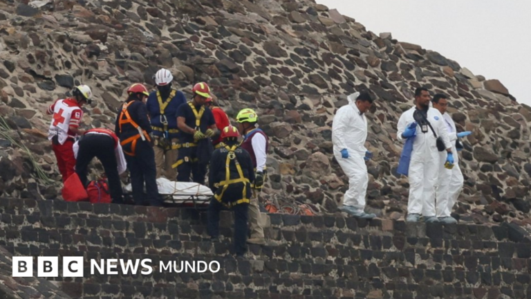 Impactante tiroteo en Teotihuacán: una mujer muere y 13 heridos tras ataque desde la pirámide