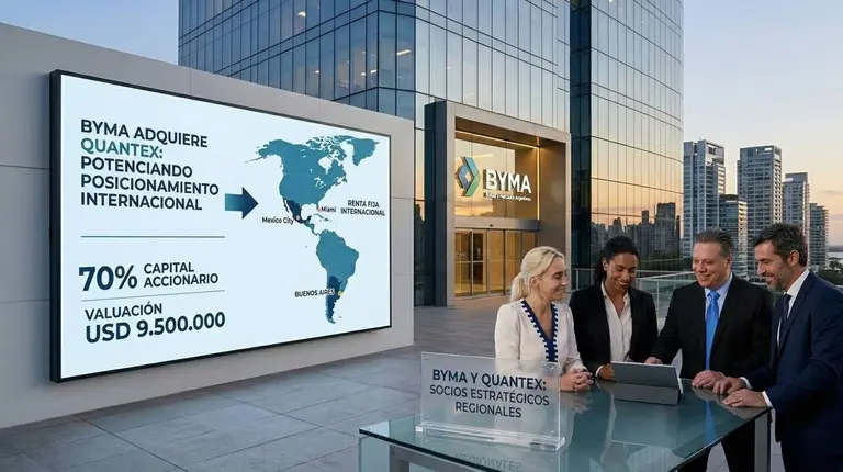 La decisión de BYMA sobre Quantex