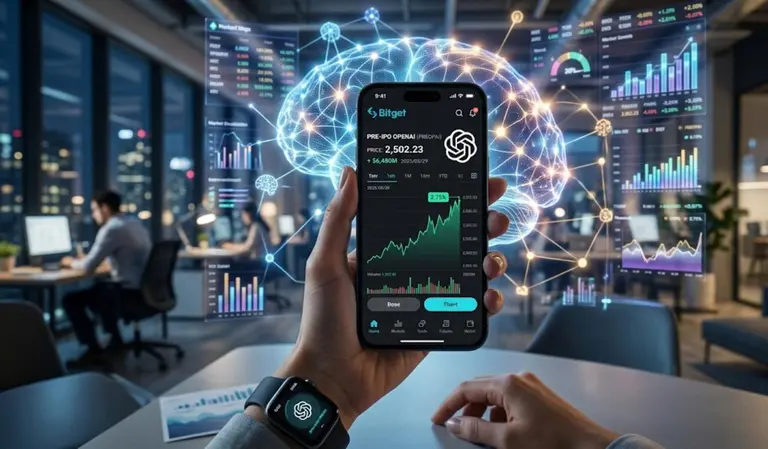 Bitget incorpora token de OpenAI para ampliar el acceso a oportunidades pre-IPO de la compañía
