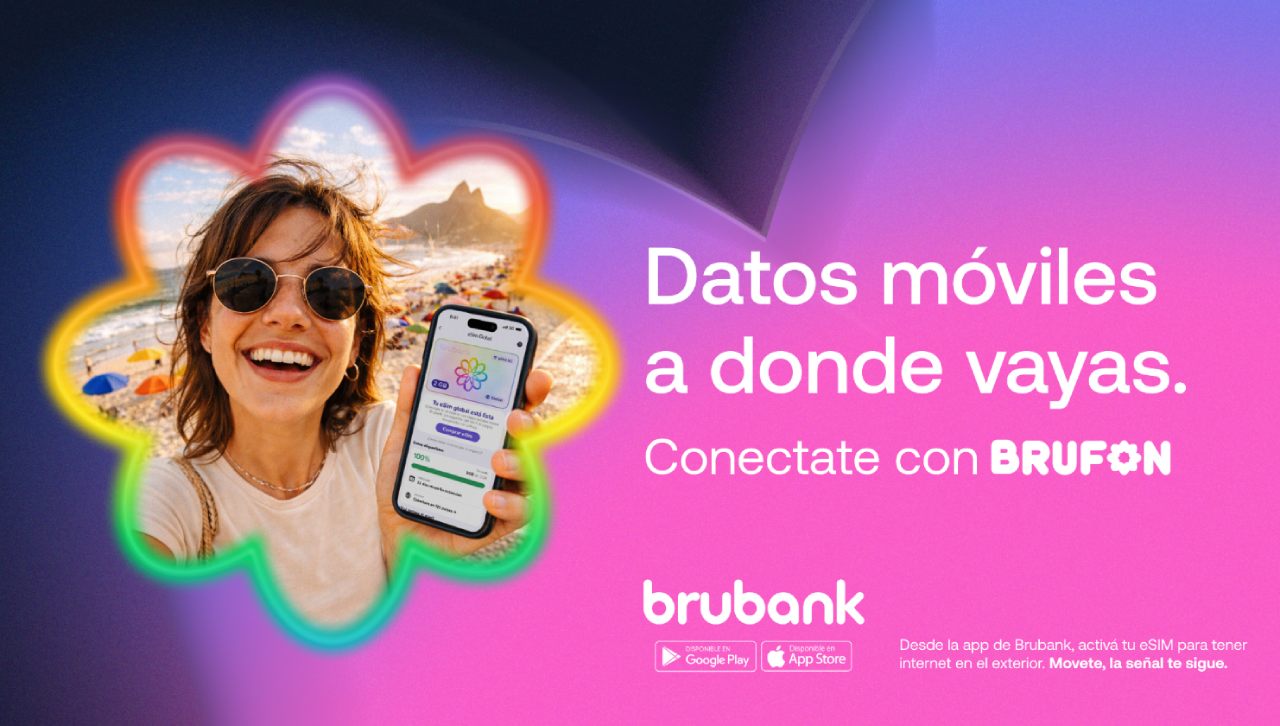 Brubank lanza su eSIM internacional BruFon