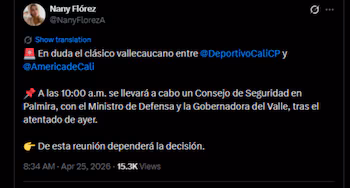 El clásico del Valle en discusión