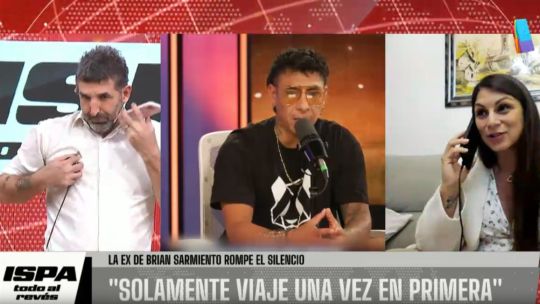 Brian Sarmiento y Diana, la madre de sus hijas mayores