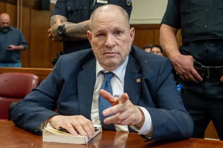 Harvey Weinstein en juicio