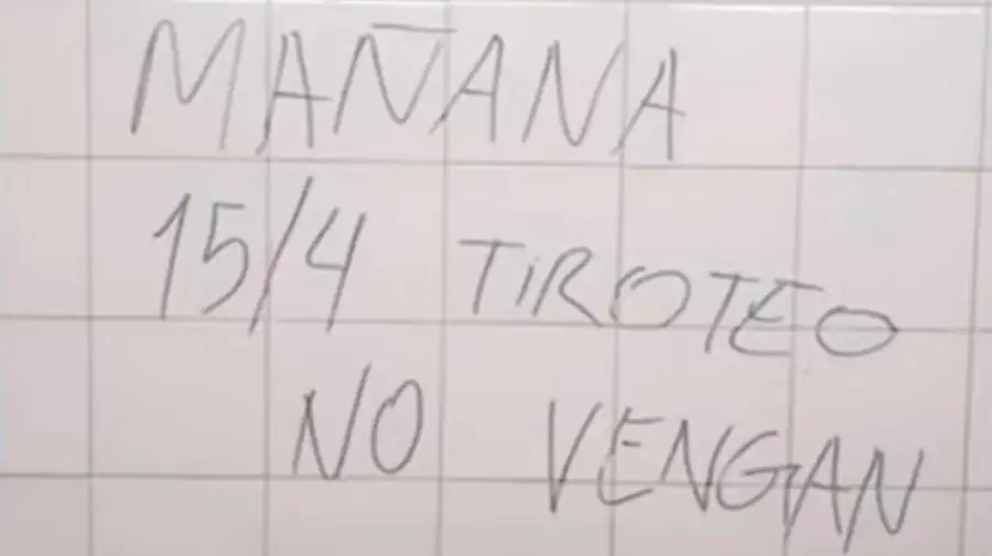 Amenazas de tiroteos en escuelas