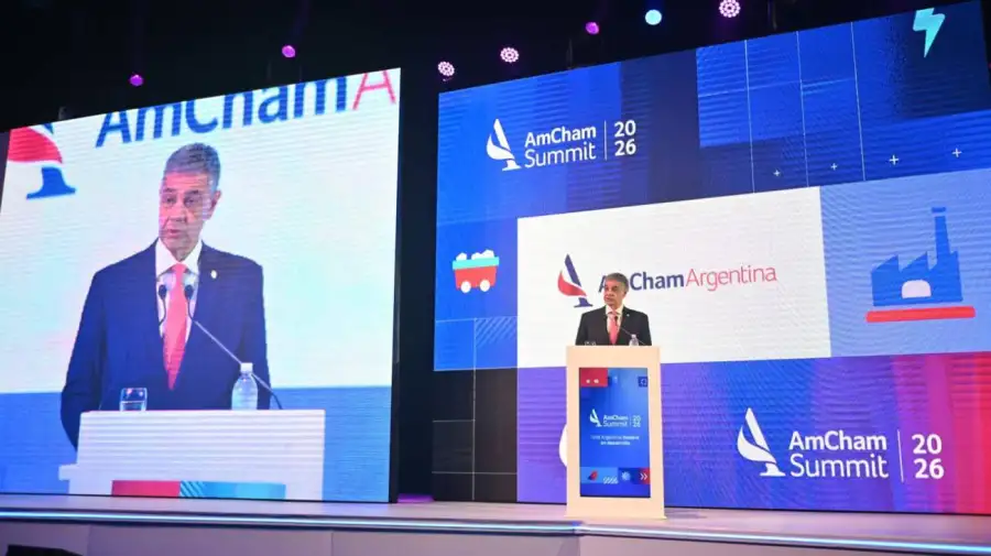 Jorge Macri en AmCham Summit 2026