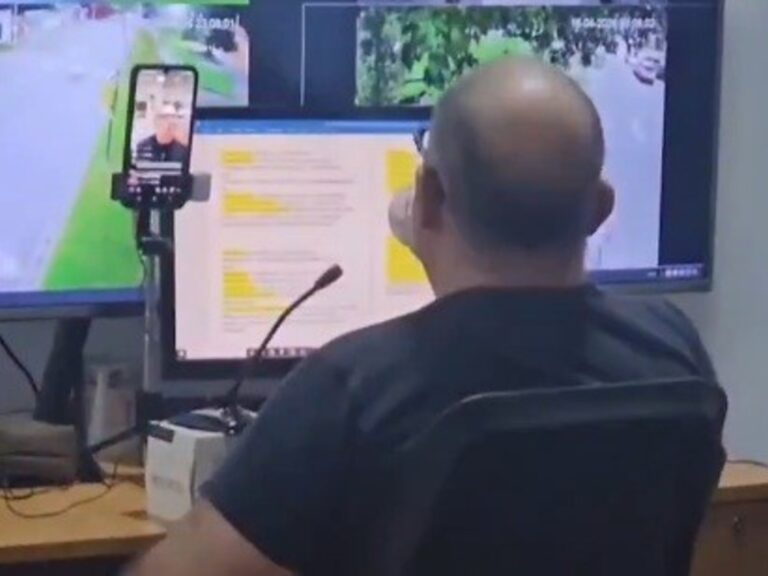 Video viral: Operario del centro de monitoreo en problemas por hacer TikToks en lugar de trabajar