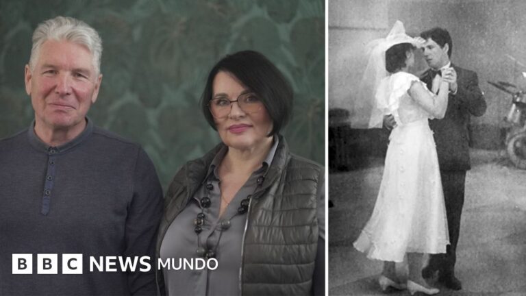 Descalza y en vestido de novia: el traumático recuerdo de la última boda en Chernobyl, 40 años después del desastre nuclear