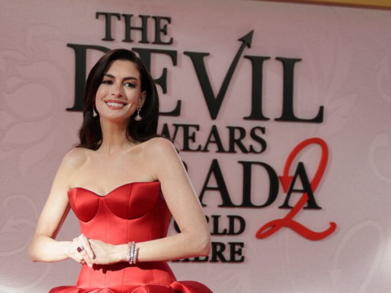 Anne Hathaway, nombrada la mujer más bella del mundo por People