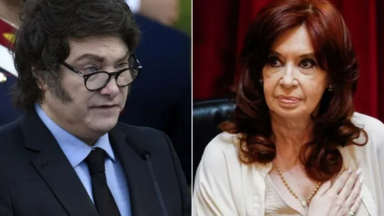 Milei supera a Cristina Kirchner en imagen negativa, según encuesta