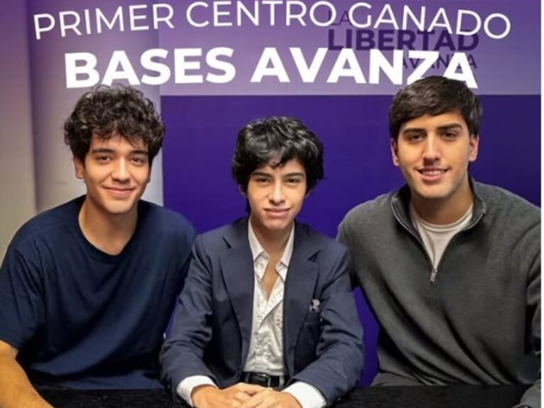 La Libertad Avanza conquista su primer centro de estudiantes en la Ciudad y el Karinismo celebra.