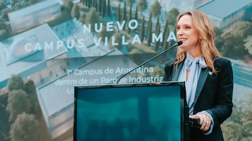 Mendé presenta el primer campus en Villa María