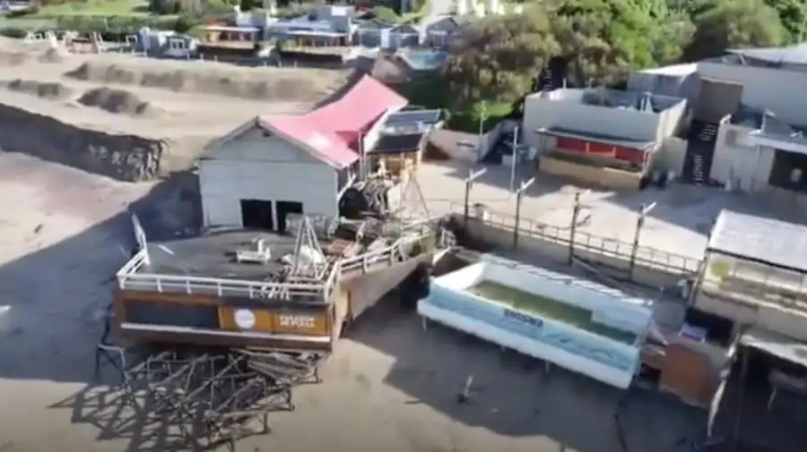 Mar del Plata, Playas con basura y balnearios destruidos 11052026