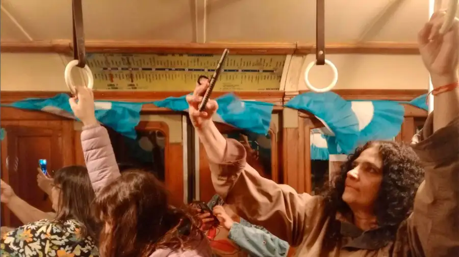 Paseo histórico Subte A en La Bruja