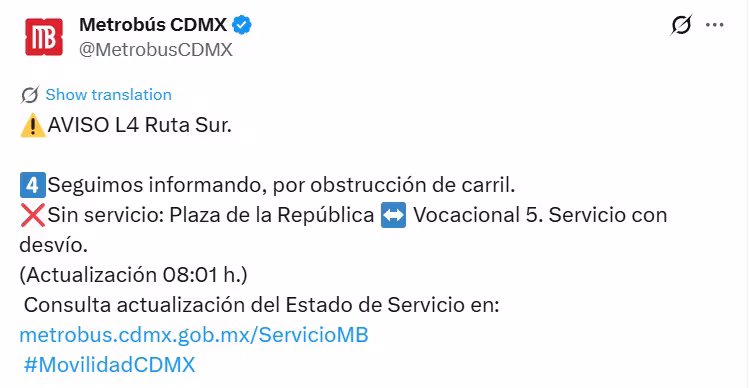 Detalles sobre el Metro de CDMX.