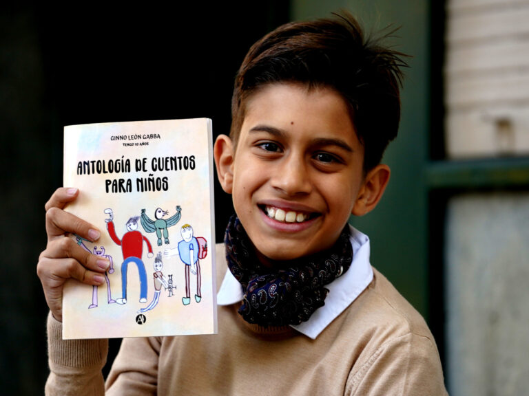 Descubre a Ginno: el autor más joven de la Feria del Libro que todos deberían leer