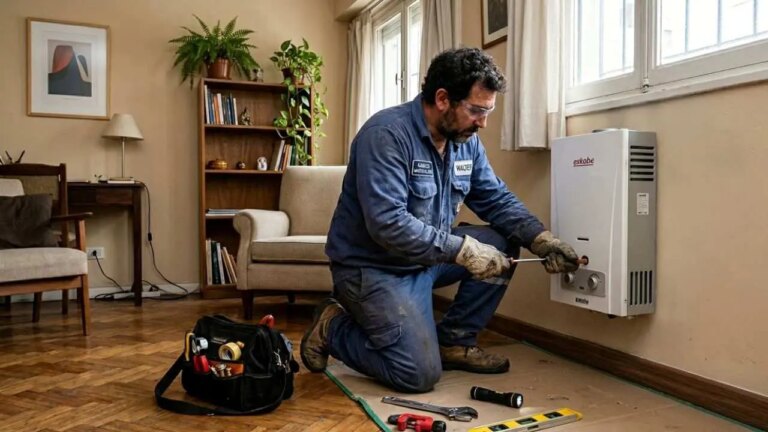Tarifas de Gasistas y Electricistas: ¿Cuánto cuestas la revisión o instalación de estufas y aires?