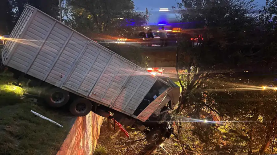 Accidente en la autopista Córdoba-Rosario