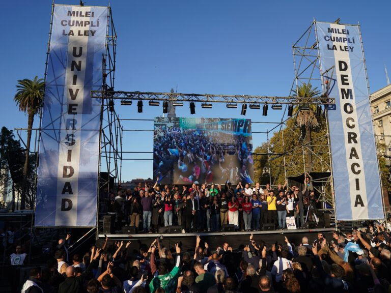 Marcha Universitaria: Pedido a la Corte para que Milei Respete la Ley de Financiamiento