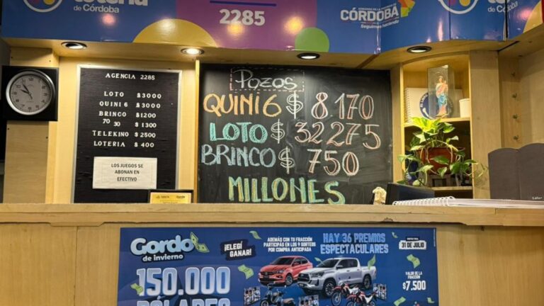 El Gordo de Invierno 2026 en Córdoba: ¡US$150 mil garantizados! Descubre precios y premios previos.