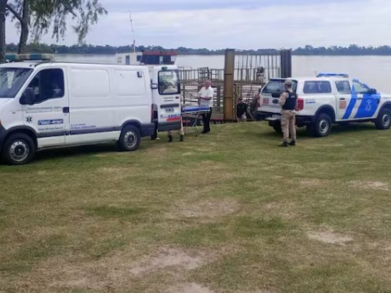 Amigo muere accidentalmente al cazar jabalíes en el río Paraná