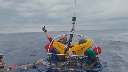 Rescate en el mar