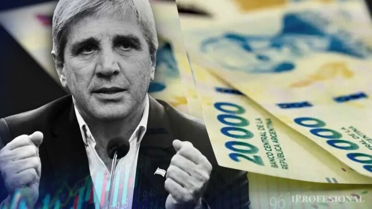 Caputo frena la emisión de $2 billones tras presión bancaria
