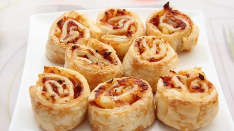 Rolls de pizza