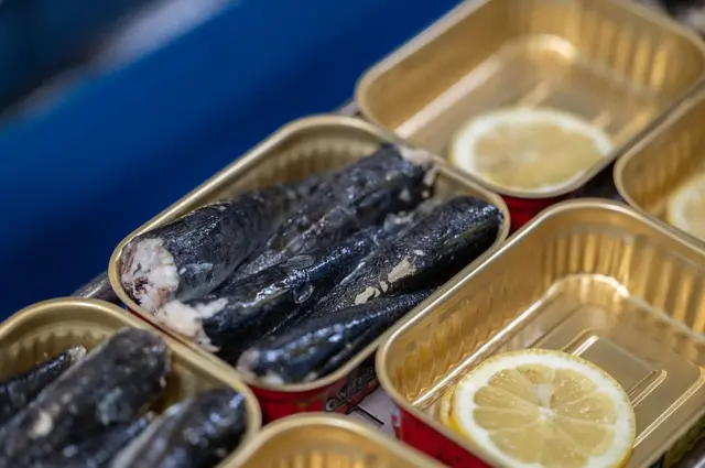 Sardinas en lata