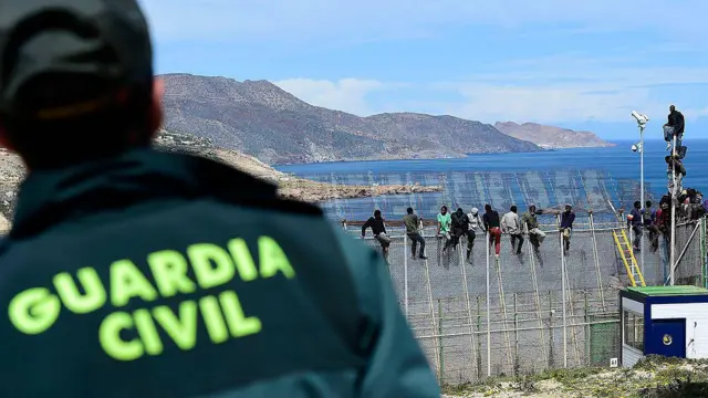 Migrantes en Ceuta