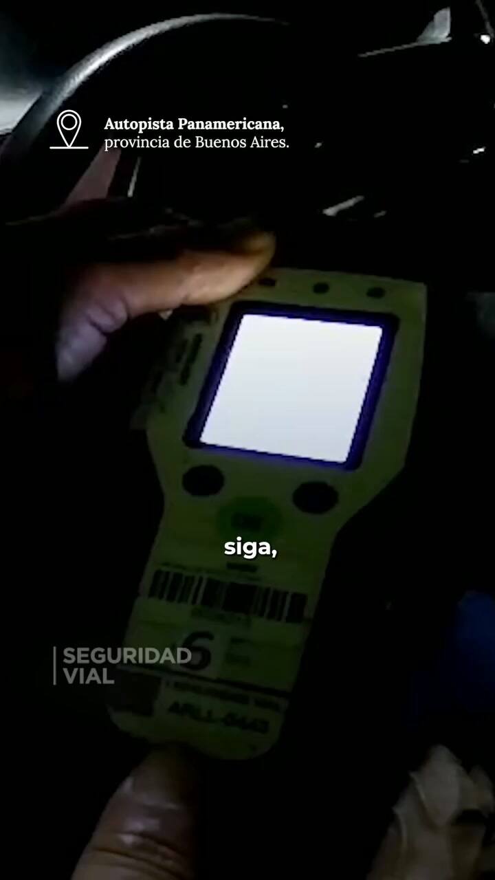 El momento en que el conductor se somete al control vehicular