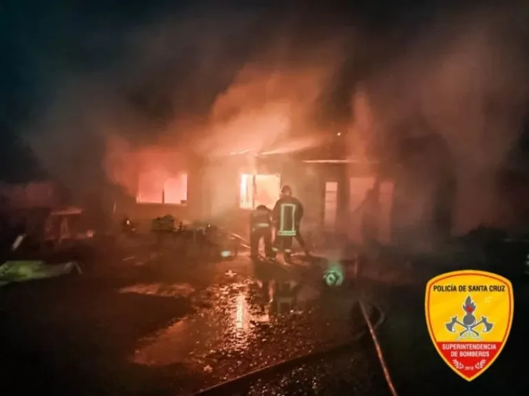 Incendio en Río Gallegos