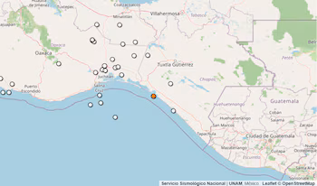 Sismo en Chiapas