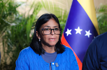 La presidenta encargada Delcy Rodríguez anunció un plan habitacional para las familias que perdieron sus hogares