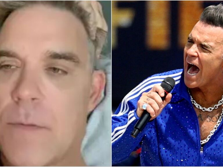 Robbie Williams refuta rumores de consumo de cocaína: ‘Era un caramelo de menta’