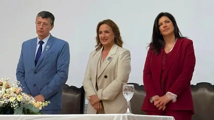 Acto asunción María José Alcázar, primera mujer directora del Monserrat