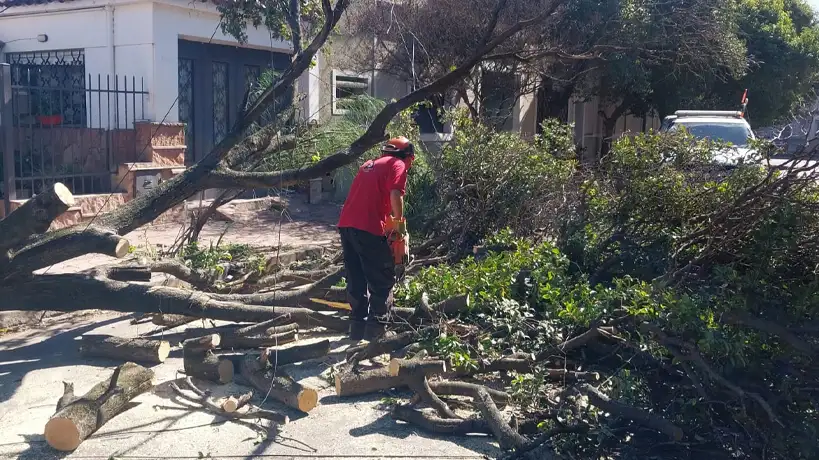Ráfagas de fuertes vientos en Córdoba