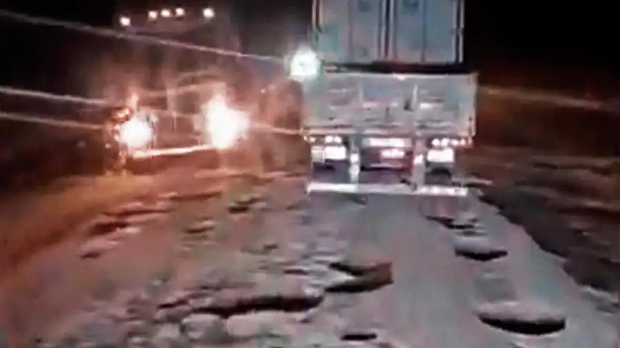 Accidente en Ruta 151