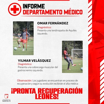 Además de Daniel Torres, dos fichas claves se perderán el juego ante América
