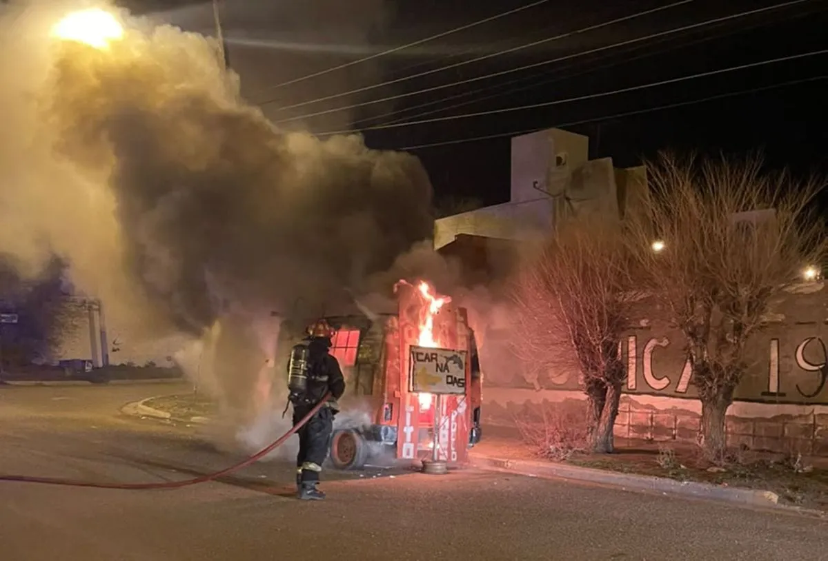 Incendio en Comodoro Rivadavia
