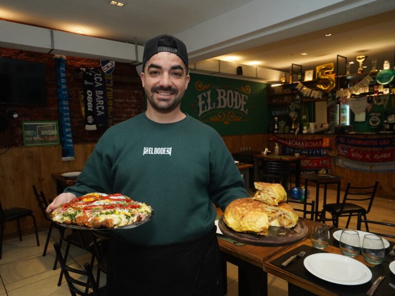 Descubre la deliciosa y económica propuesta de un bodegón en Caballito: tortilla, milanesa y matambre a la pizza
